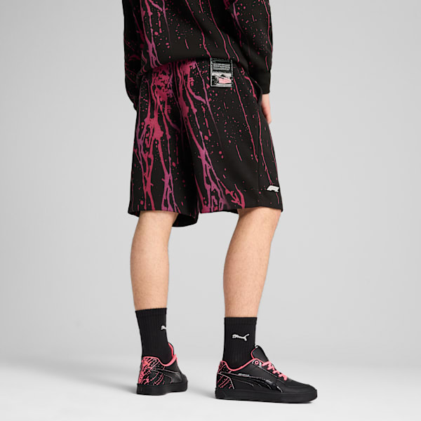 F1® Color Splash Sweat Shorts Men, PUMA Black, large-ZAF