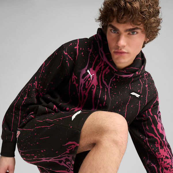 F1® Color Splash Sweat Shorts Men, PUMA Black, large-ZAF