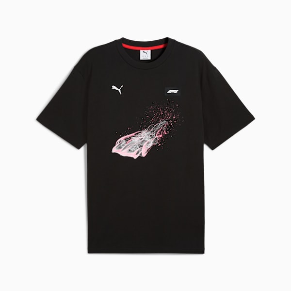 F1® Color Splash Graphic Tee Men, PUMA Black, large-ZAF
