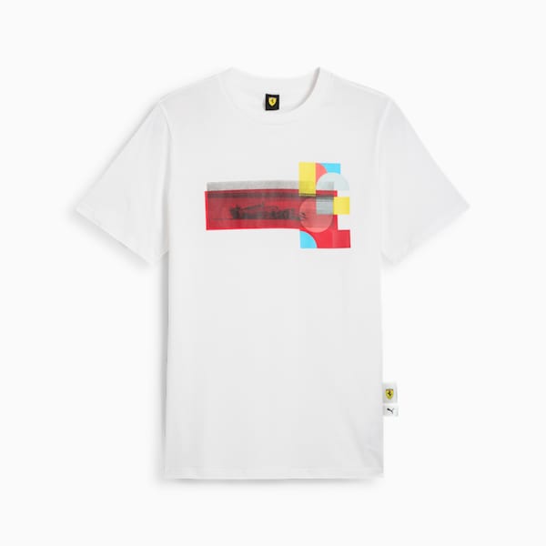 Remera Scuderia Ferrari Race 1 para hombre, PUMA White, large-ARG