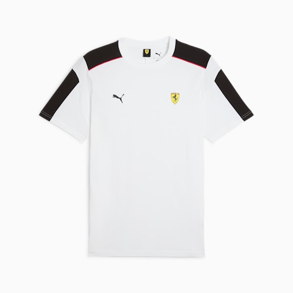 Playera de la Scuderia Ferrari Race Big Shield para hombre, PUMA White, large-MEX