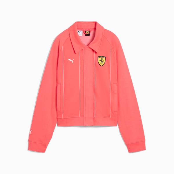 Scuderia Ferrari HP Race Jacket Women, Peach Frost, large-ZAF