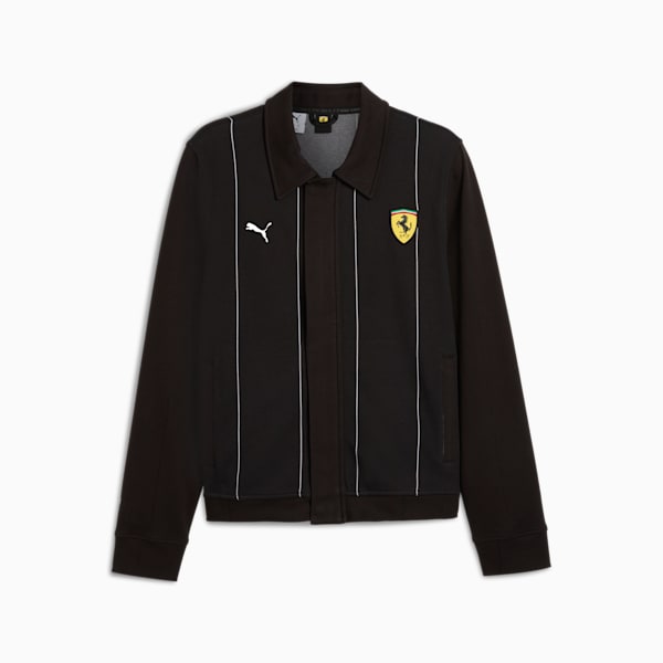 Chamarra polo de la Scuderia Ferrari Race Premium para hombre, PUMA Black, large-MEX