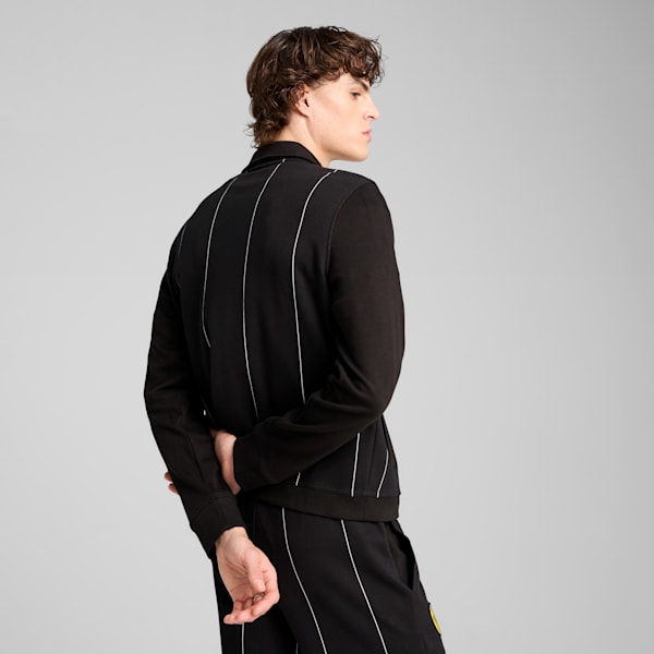 Chamarra polo de la Scuderia Ferrari Race Premium para hombre, PUMA Black, large-MEX