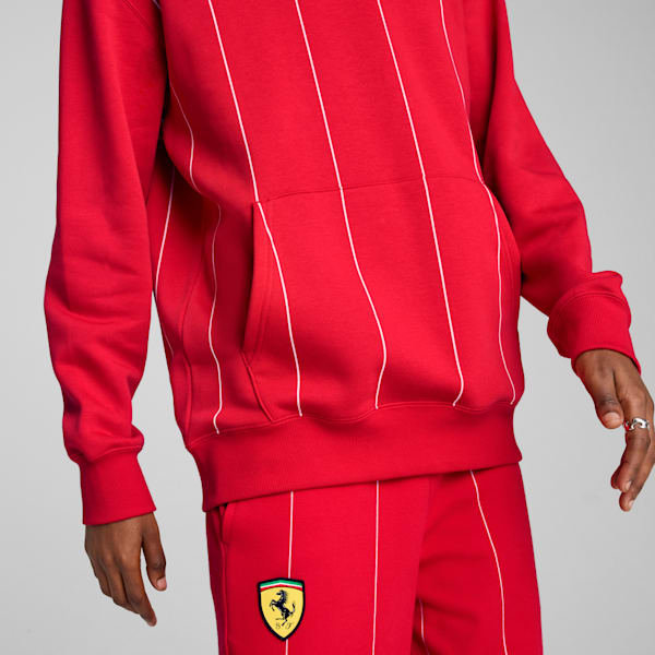 Sudadera polo de la Scuderia Ferrari Race Premium para hombre, Rosso Corsa, large-MEX