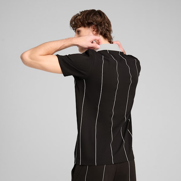 Scuderia Ferrari Race Premium Polo Men, PUMA Black, large-MEX