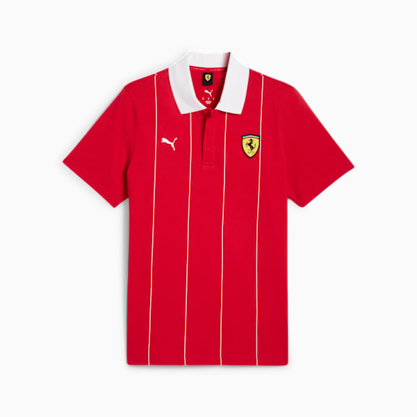 Scuderia Ferrari HP Race Premium Polo Men, Rosso Corsa, large-ZAF