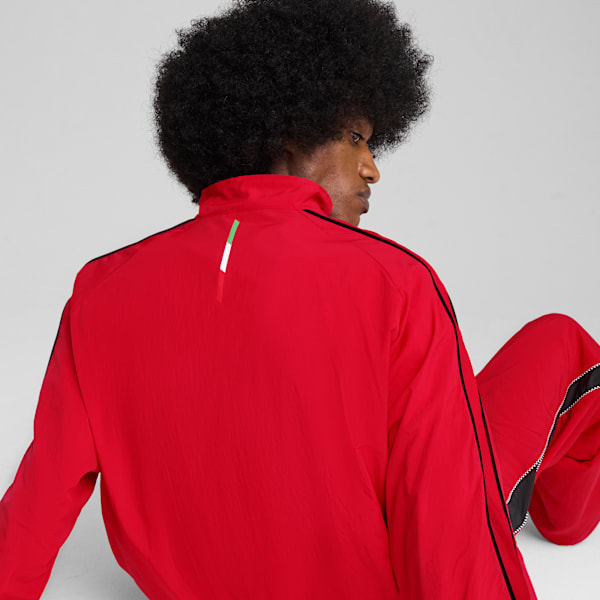 Scuderia Ferrari HP Race T7 Oversized Jacket Men, Rosso Corsa, large-ZAF