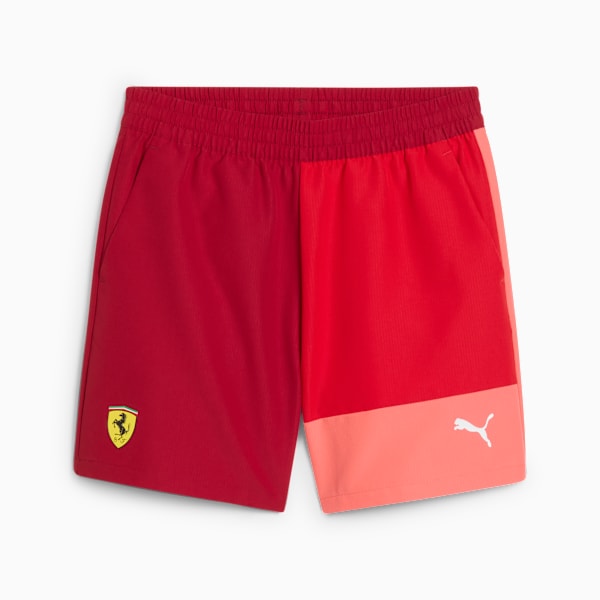 Scuderia Ferrari HP Race Lifestyle Shorts Youth, Rosso Corsa, large-MEX