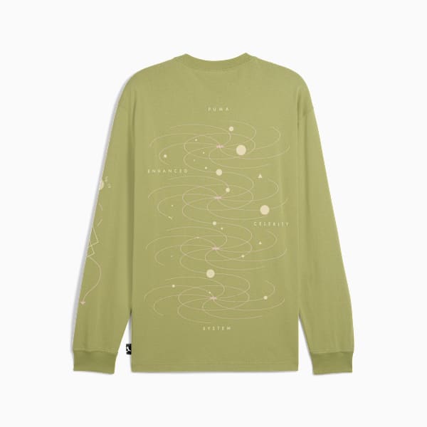 Remera manga larga House Of Graphics Celerity para hombre, Calming Green, large-ARG