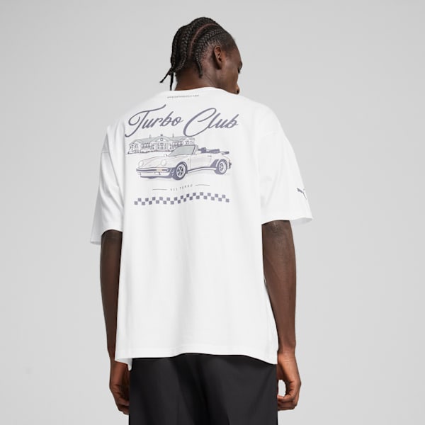 Playera Porsche Legacy Graphic 1 para hombre, PUMA White, large-MEX