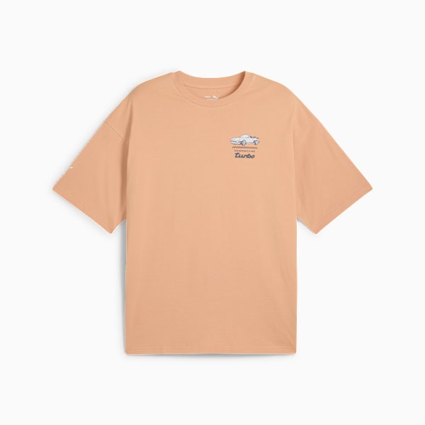 Porsche Legacy Graphic Tee 1 Men, Warm Beige, large-ZAF