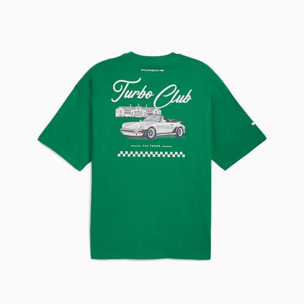 Playera Porsche Legacy Graphic 1 para hombre, Archive Green, large-MEX