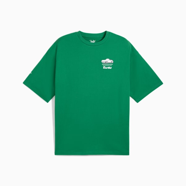 Playera Porsche Legacy Graphic 1 para hombre, Archive Green, large-MEX
