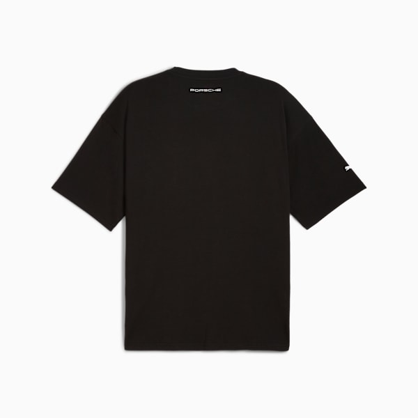 Porsche Legacy Graphic Tee 2 Men, PUMA Black, large-ZAF