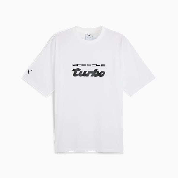 Porsche Legacy Essentials Tee Men, PUMA White, large-ZAF