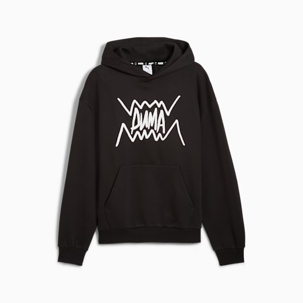 Sudadera de básquebol Jaws Core para hombre, PUMA Black, large-MEX