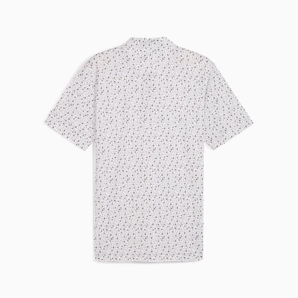 PUMA x ARNOLD PALMER Tea Time Golf Polo Men, White Glow-Flat Bronze, large-ZAF