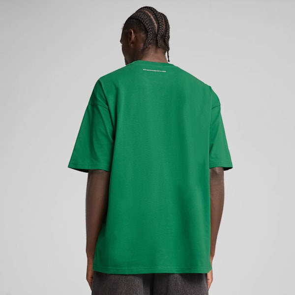 Porsche Legacy Graphic Tee 3 Men, Archive Green, large-ZAF