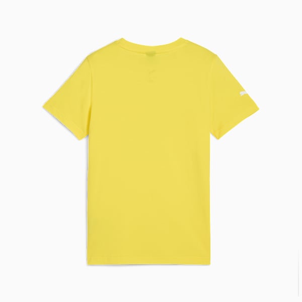 Scuderia Ferrari HP Race Tonal Big Shield Tee Youth, Speed Yellow, large-MEX