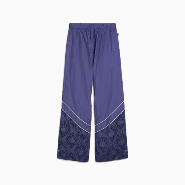 Pantalón Track Lace Em Up para mujer., Blue Crystal-AOP, large-ARG