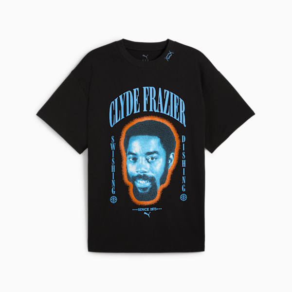 Clyde Forever Basketball Tee Men, PUMA Black, large-MEX