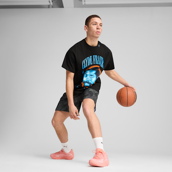Clyde Forever Basketball Tee Men, PUMA Black, large-MEX