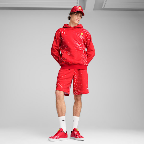 Scuderia Ferrari HP Race Colour Splash Hoodie Men, Rosso Corsa, large-ZAF