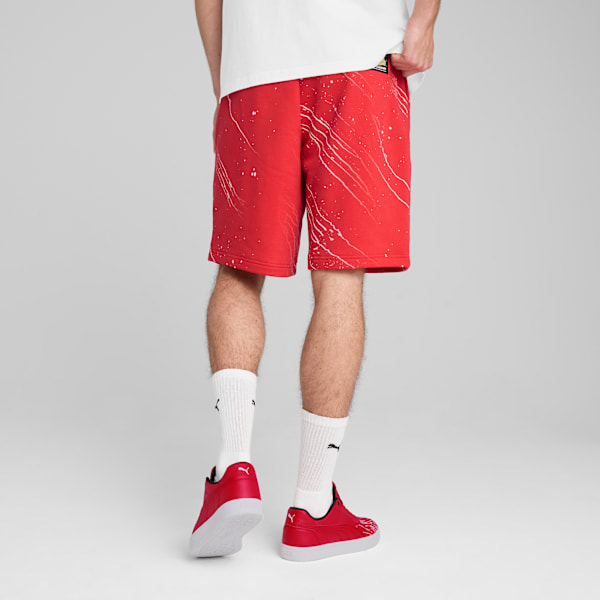 Scuderia Ferrari HP Race Colour Splash Shorts Men, Rosso Corsa, large-MEX