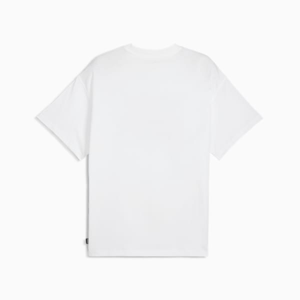 Camiseta de baloncesto Jaws Core para hombre, PUMA White, large-MEX