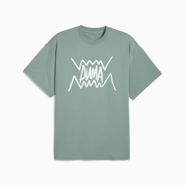 Camiseta de baloncesto Jaws Core para hombre, Green Moon, large-MEX