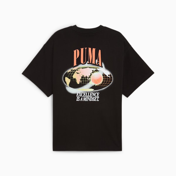 Hoop Dreamz Oversized Tee IV Unisex, PUMA Black, large-MEX