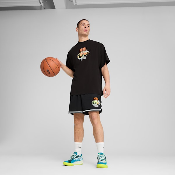 Hoop Dreamz Oversized Tee IV Unisex, PUMA Black, large-MEX