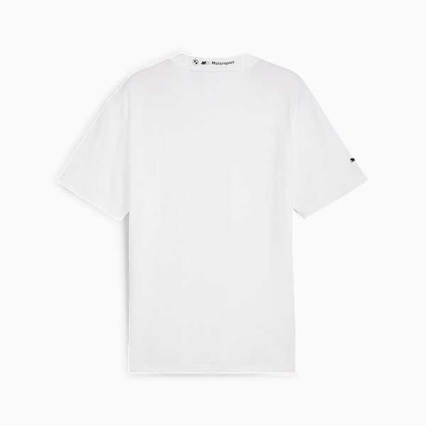BMW M Motorsport Lifestyle Logo Tee Men, PUMA White, large-ZAF