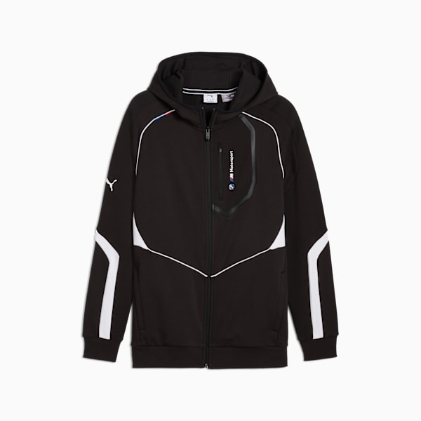 BMW M Motorsport Hooded Jacket Men, PUMA Black, large-ZAF