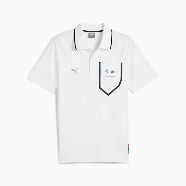 BMW M Motorsport Polo Men, PUMA White, large-ZAF