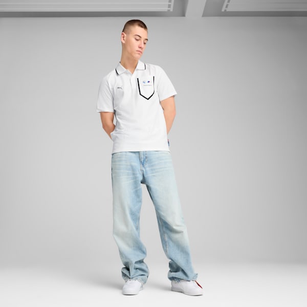 BMW M Motorsport Polo Men, PUMA White, large-ZAF