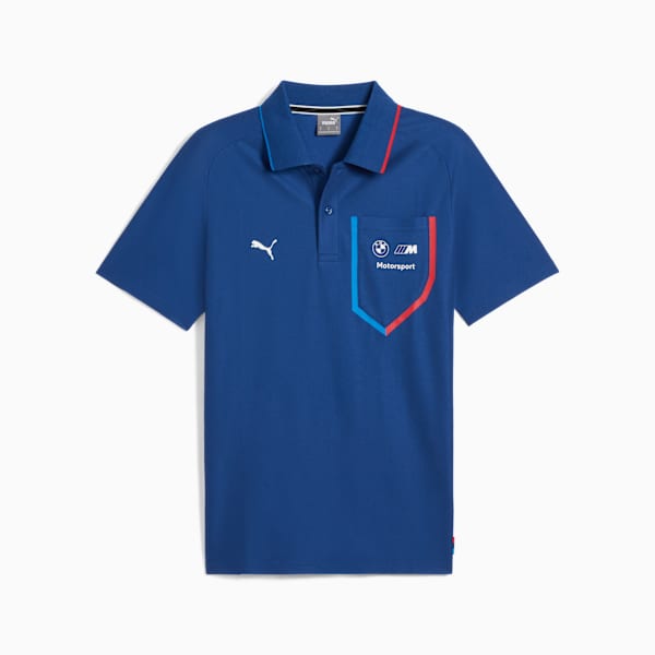 BMW M Motorsport Polo Men, Pro Blue-M Color, large-ZAF