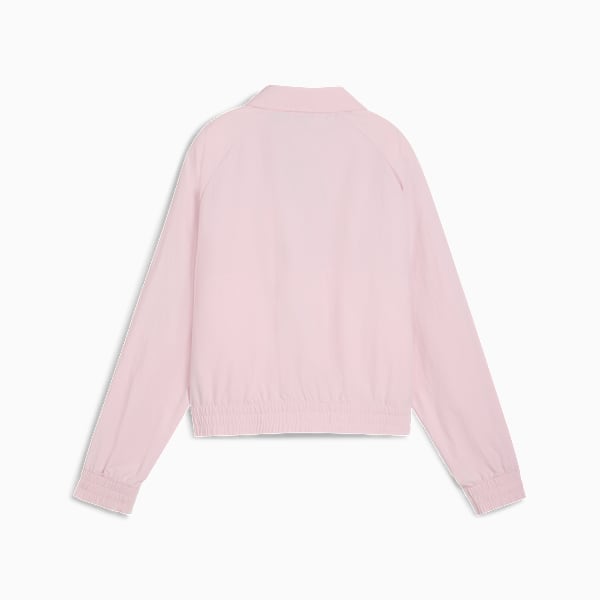 BMW M Motorsport Woven Jacket Women, Rose Mauve, large-ZAF