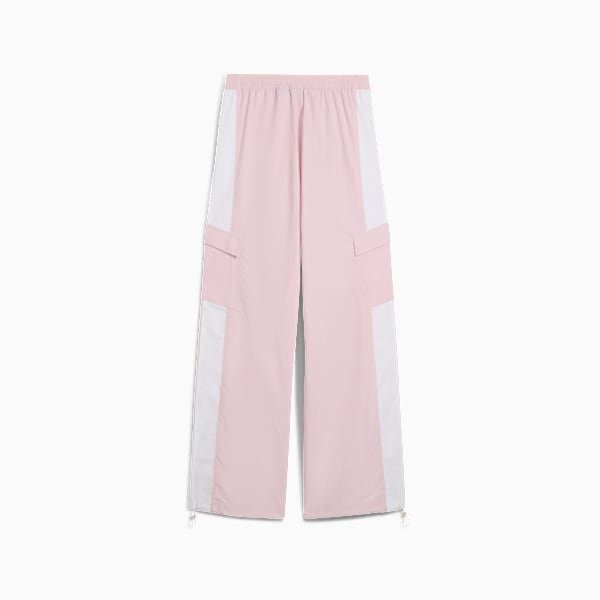 BMW M Motorsport Woven Cargo Pants Women, Rose Mauve, large-ZAF