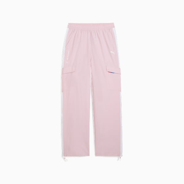 BMW M Motorsport Woven Cargo Pants Women, Rose Mauve, large-ZAF