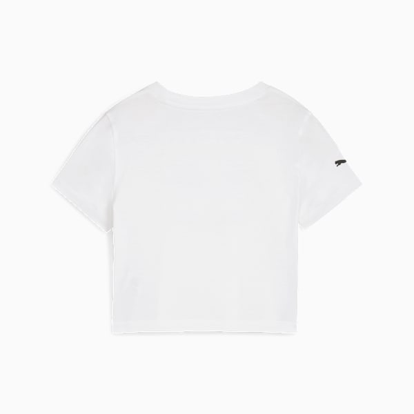 BMW M Motorsport Graphic Baby Tee Women, PUMA White, large-ZAF