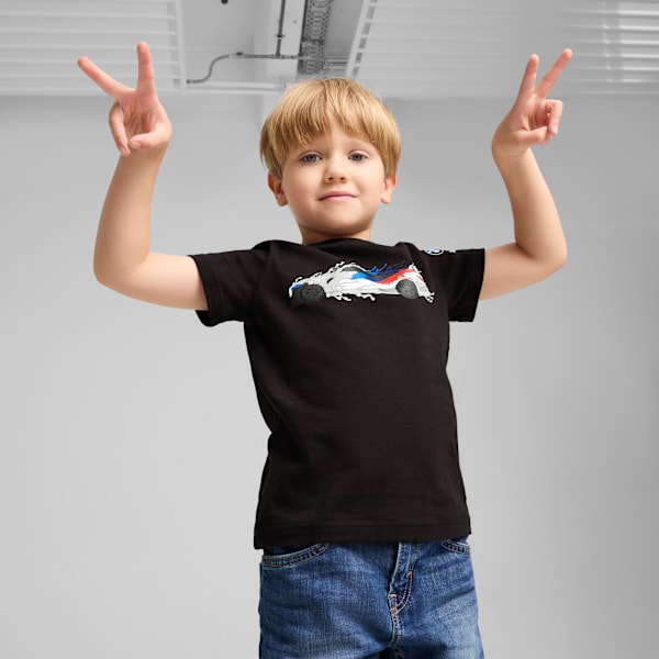 BMW M Motorsport Tee Kids, PUMA Black, large-ZAF