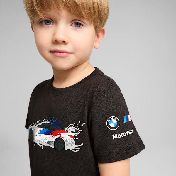 BMW M Motorsport Tee Kids, PUMA Black, large-ZAF