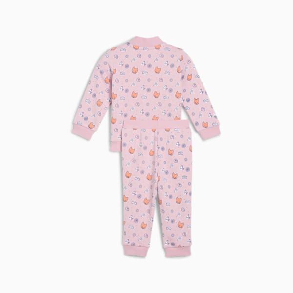 BMW M Motorsport All-over Print Long Sleeve Set Toddler, Rose Mauve-AOP, large-ZAF
