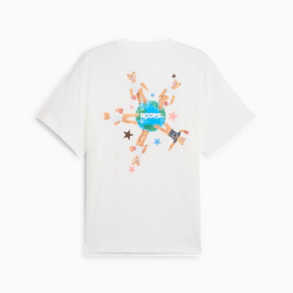 Spicy Dylan Tee Men, PUMA White, large-ZAF