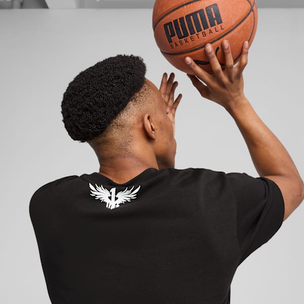Melo Alien Skins Basketball Tee Men, PUMA Black, large-MEX