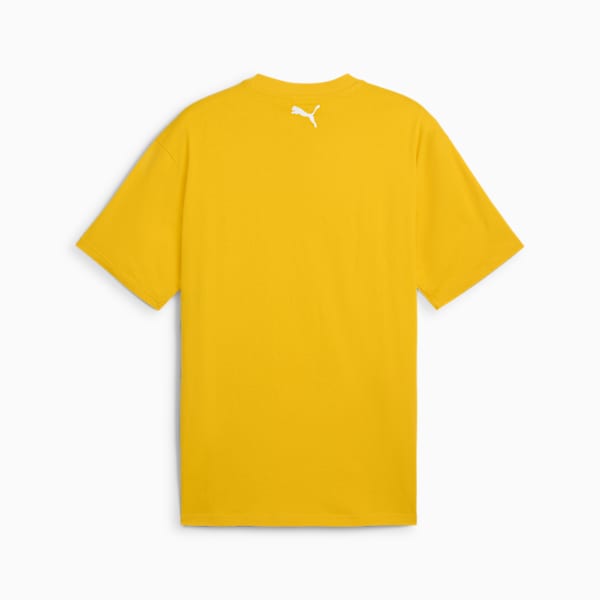 Playera de básquet Melo Phoenix I para hombre, Yellow Sizzle, large-MEX