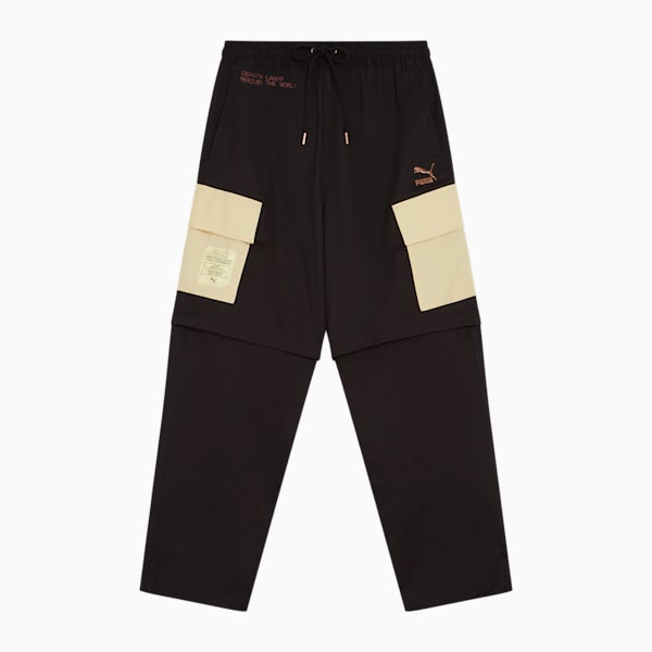 PUMA x DAVIDO Woven Cargo Pants Men, PUMA Black, large-ZAF