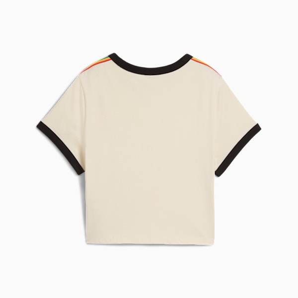 Playera mujer EQUAL LOVE CONFEDERATION, Alpine Snow, large-MEX